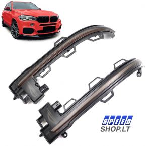 BMW F15 - F16 - F25 - F26 LED tamsinti posūkio žibintai